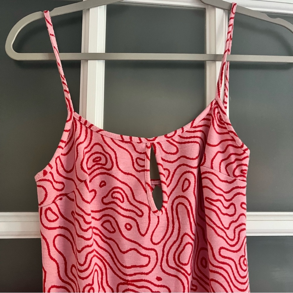 Zara Pink Swirl Maxi Dress - Picture 2 of 4